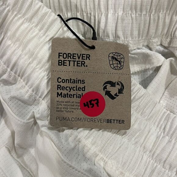 Puma Shorts Nwtwomens Puma White Vented Athletic Shorts Size Xl